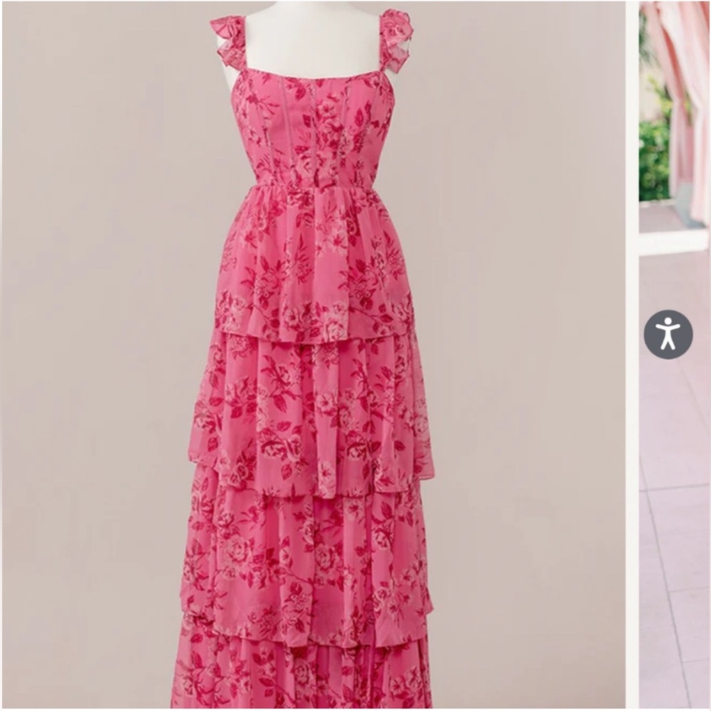 Lulus pink dress